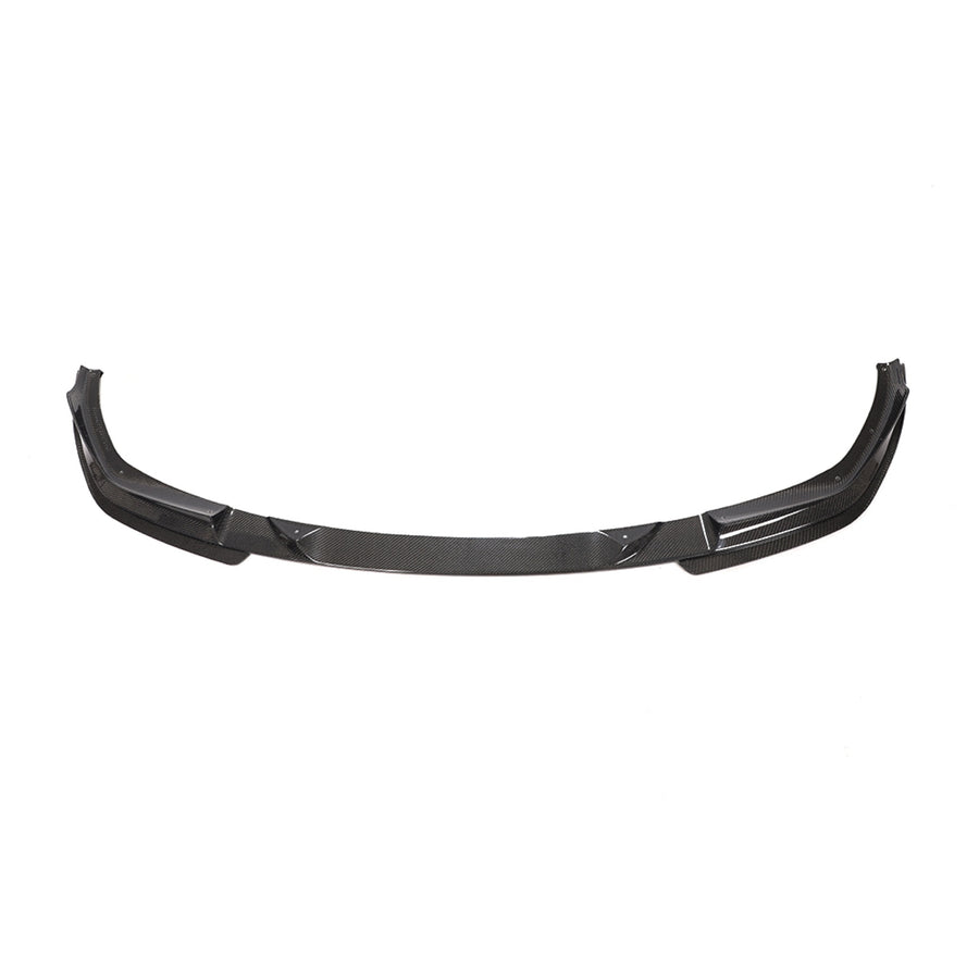 Carbon Front Splitter lipmodel met opstaande hoeken voor BMW 3 Serie / M3 G20, G28 M-Sport