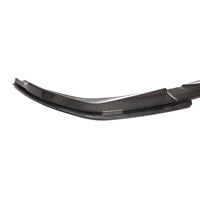 Carbon Front Splitter lipmodel met opstaande hoeken voor BMW 3 Serie / M3 G20, G28 M-Sport