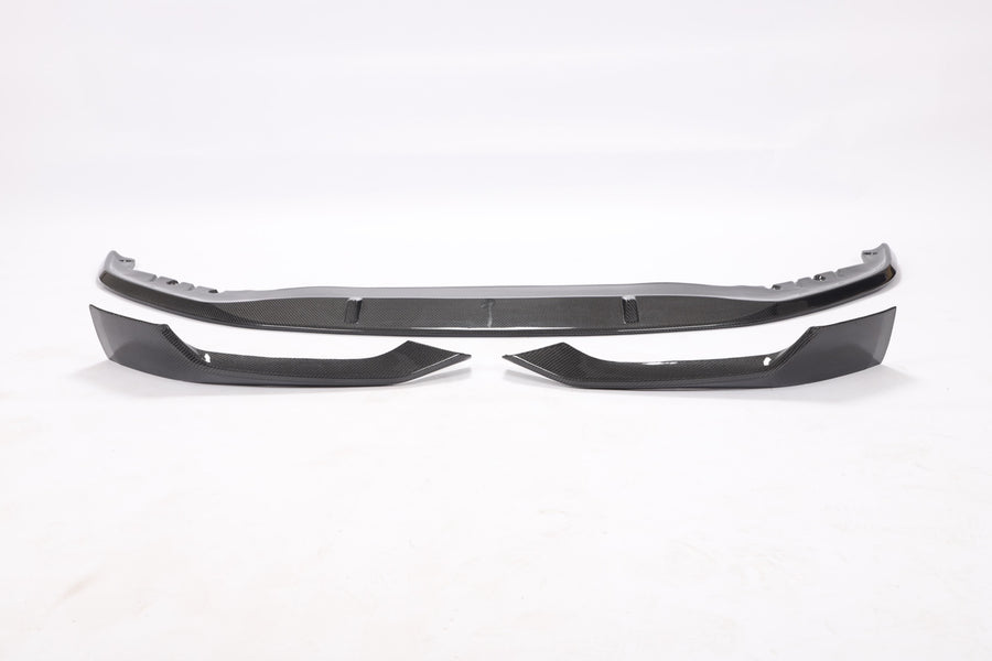 Carbon Front Splitter lipmodel Sedan voor BMW 5 Serie / M5 G30 M-Sport