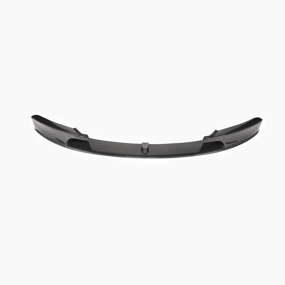 Carbon Front Splitter met opstaande punten voor BMW 3 Serie / M3 F30 M-Sport