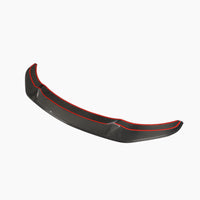 Carbon Front Splitter met rode accentlijn voor BMW 4 Serie / M4 F32 M-Sport