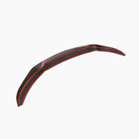 Carbon Front Splitter met rode accentlijn voor BMW 4 Serie / M4 F32 M-Sport
