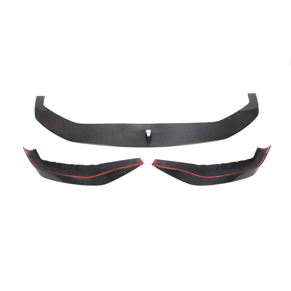 Carbon Front Splitter voor BMW 5 Serie / M5 G30, G38 M-Sport