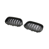Carbon Grille dubbelspijl carbon voor BMW 1 Serie F20