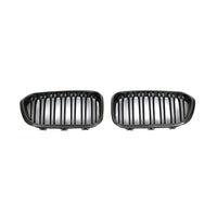 Carbon Grille dubbelspijl carbon voor BMW 1 Serie F20