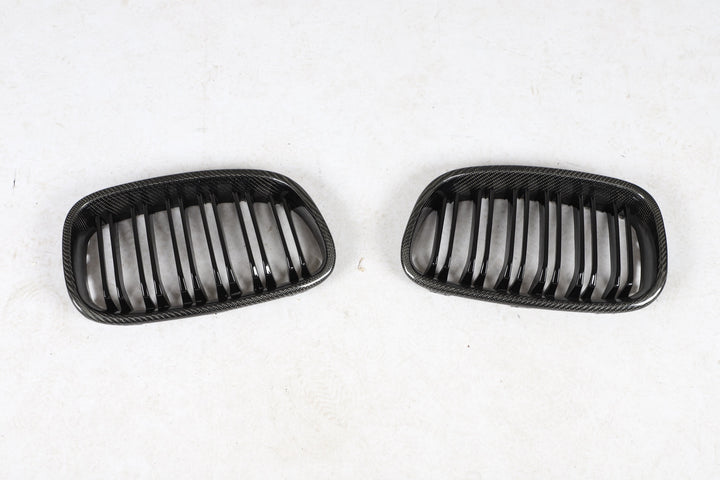 Carbon Grille M-stijl glans voor BMW 1 Serie F20
