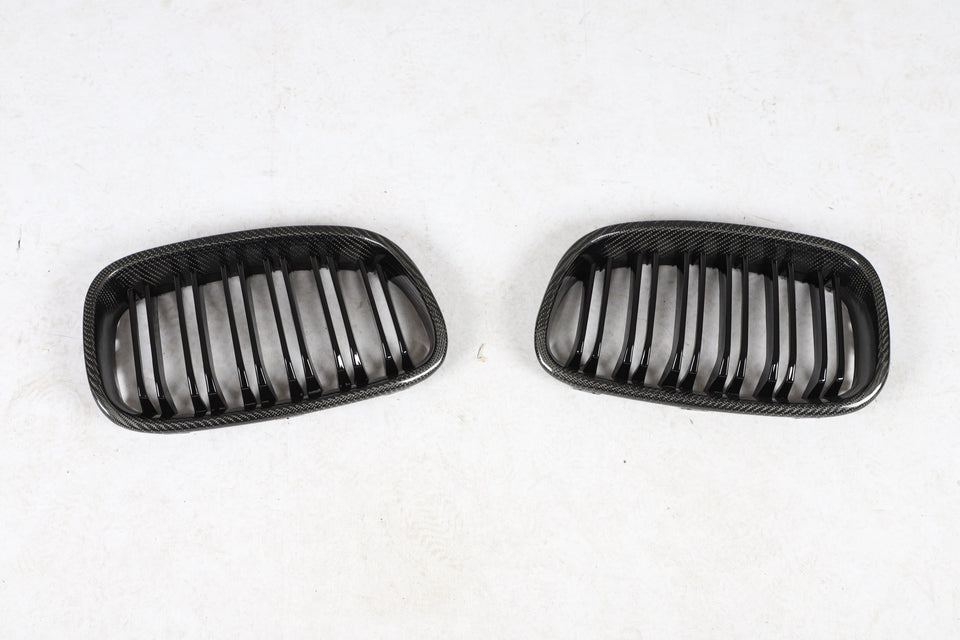 Carbon Grille M-stijl glans voor BMW 1 Serie F20
