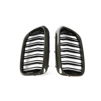 Carbon Grille smalle spijlen voor BMW 5 Serie / M5 G30, G38, F90 M-Sport