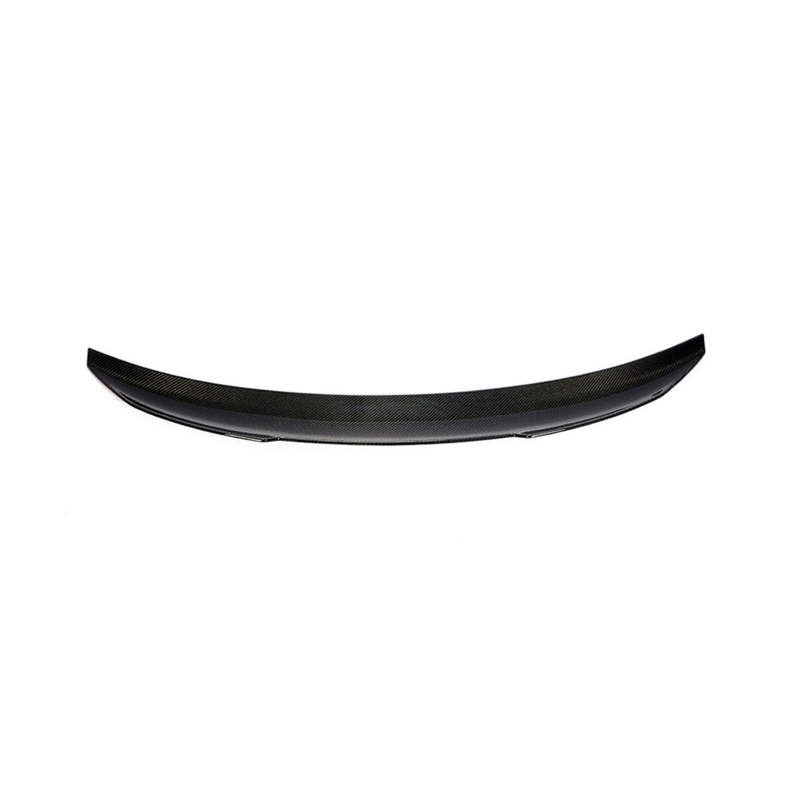 Carbon Kofferdekselspoiler breed gebogen voor BMW 4 Serie / M4 G26