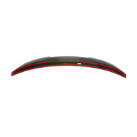 Carbon Kofferdekselspoiler breed gebogen voor BMW 4 Serie / M4 G26