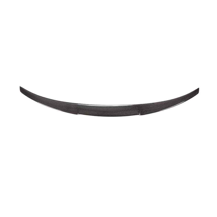 Carbon Kofferdekselspoiler Coupé breed gebogen voor BMW 4 Serie / M4 F32