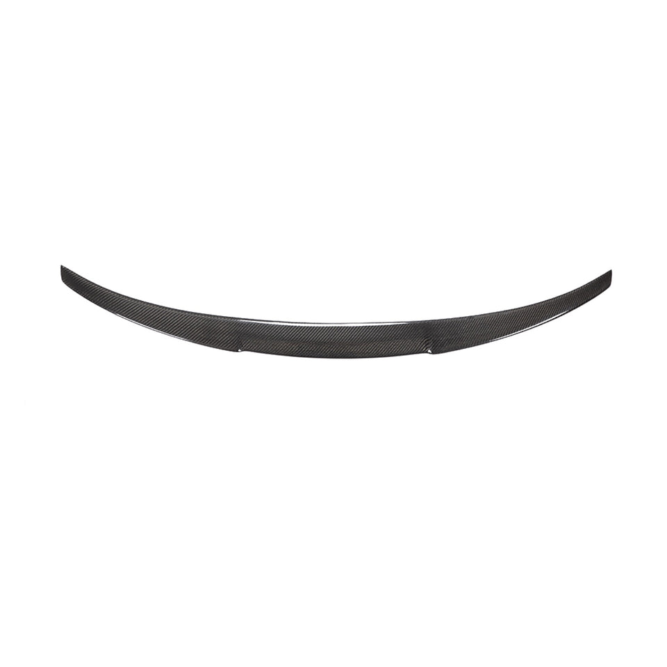 Carbon Kofferdekselspoiler Coupé breed gebogen voor BMW 4 Serie / M4 F32