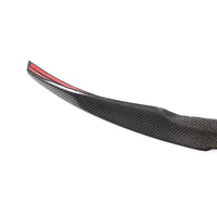 Carbon Kofferdekselspoiler Coupé breed gebogen voor BMW 4 Serie / M4 F32