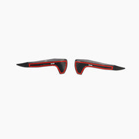 Carbon Kofferdekselspoiler hoekdelen voor BMW X3 / X4 G02, F98