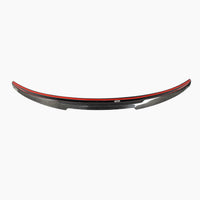 Carbon Kofferdekselspoiler met middenverhoging voor BMW 4 Serie / M4 G26