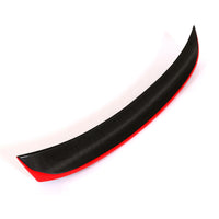 Carbon Kofferdekselspoiler met rode sierlijst Coupé voor BMW 3 Serie / M3 E46