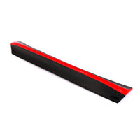 Carbon Kofferdekselspoiler met rode sierlijst Coupé voor BMW 3 Serie / M3 E46