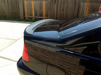 Carbon Kofferdekselspoiler met rode sierlijst Coupé voor BMW 3 Serie / M3 E46