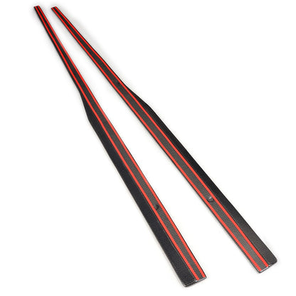 Carbon Side Skirts GTI voor Volkswagen Golf 7 R