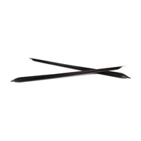 Carbon Side Skirts met rode accentlijn voor BMW 1 Serie F40 M-Sport