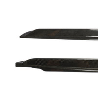 Carbon Side Skirts met rode accentlijn voor BMW 1 Serie F40 M-Sport