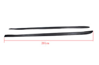 Carbon Side Skirts vlak model voor BMW 4 Serie / M4 F32 M-Sport