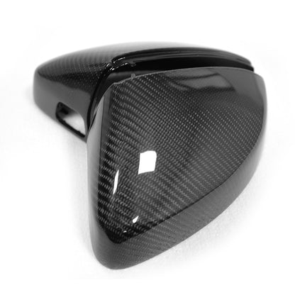 Carbon Spiegelkappen vervangkap met side assist voor Audi A3 / S3 / RS3 Sedan / Convertible / Hatchback 8V