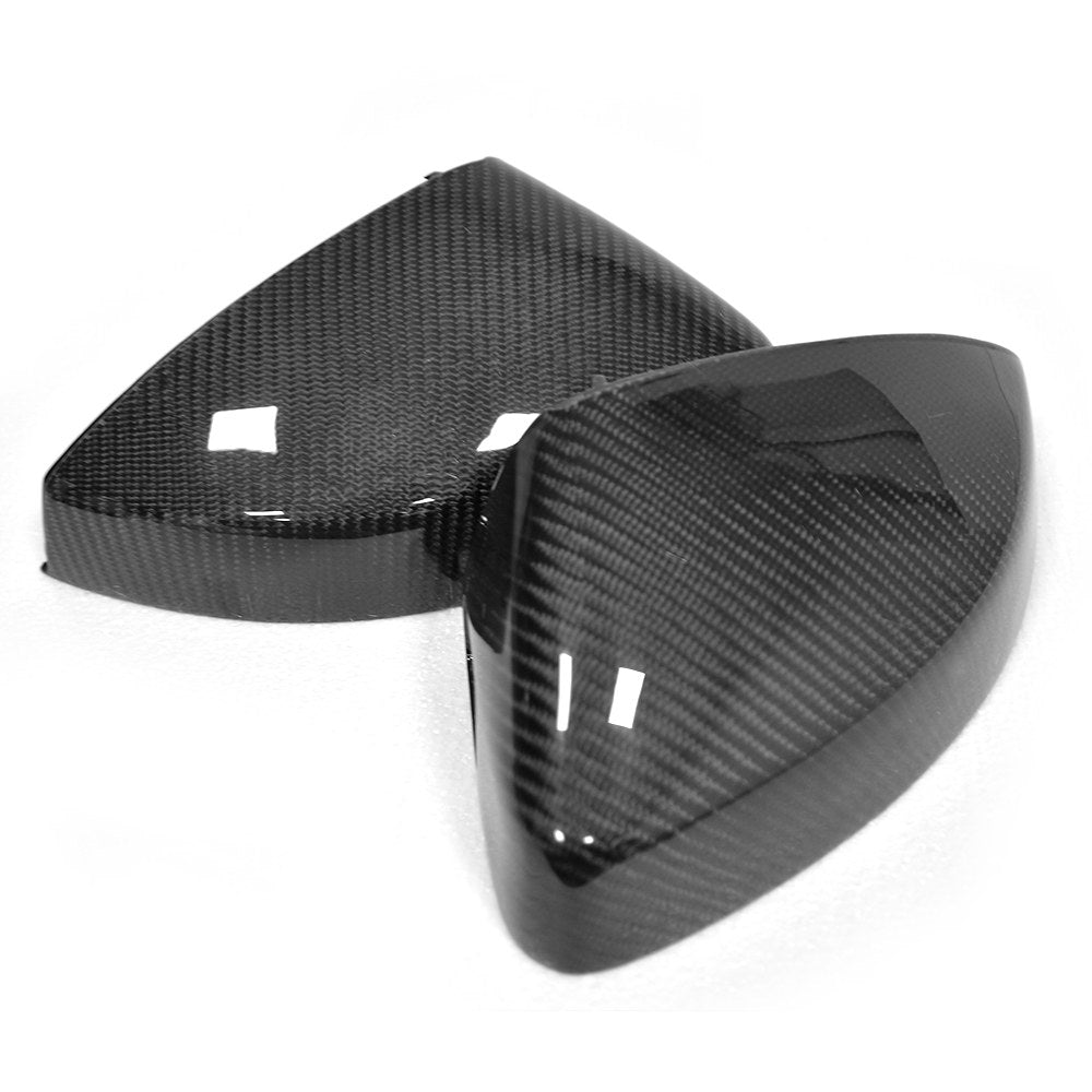 Carbon Spiegelkappen vervangkap met side assist voor Audi A3 / S3 / RS3 Sedan / Convertible / Hatchback 8V
