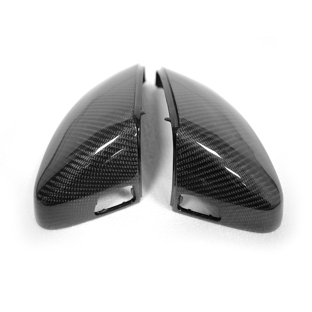 Carbon Spiegelkappen vervangkap met side assist voor Audi A3 / S3 / RS3 Sedan / Convertible / Hatchback 8V