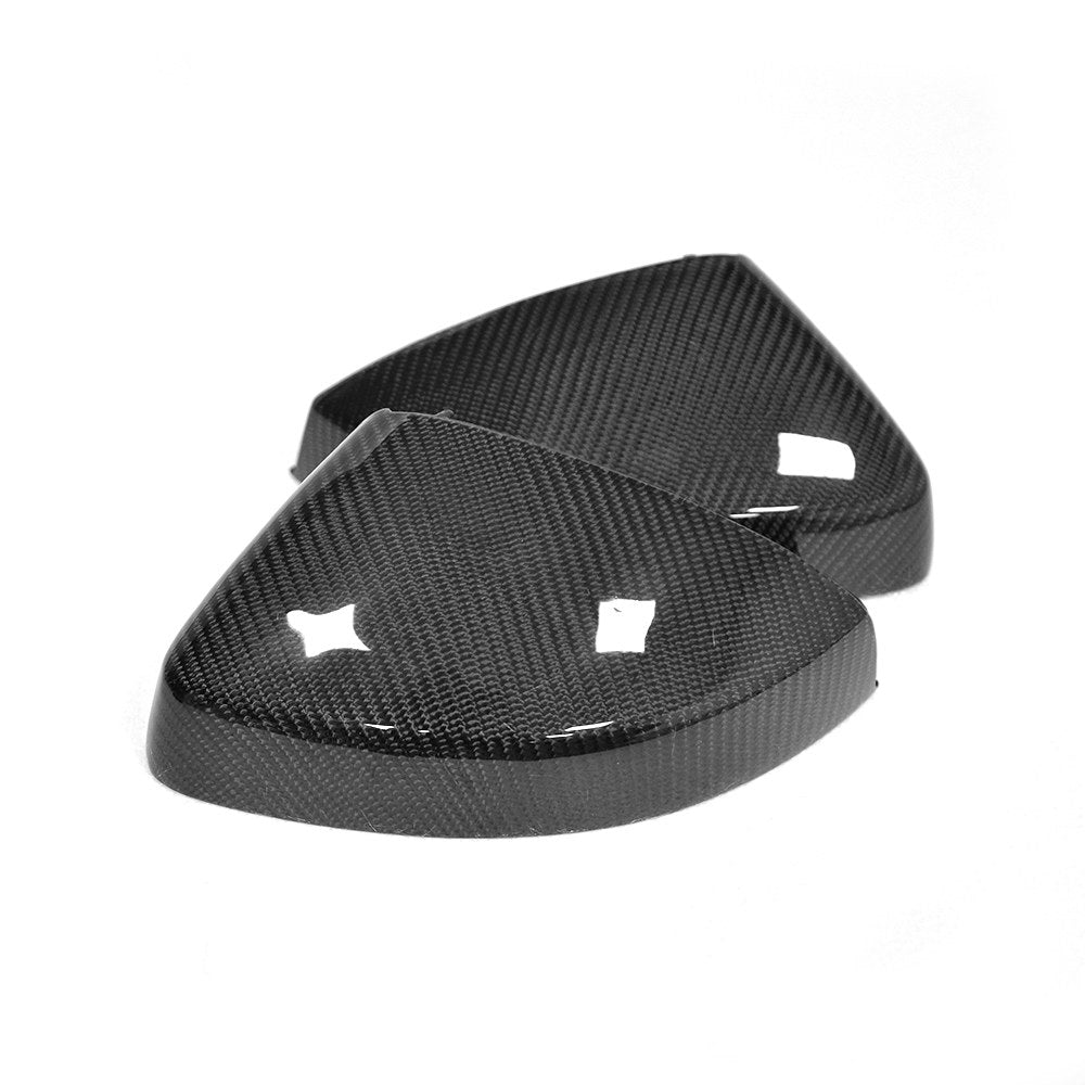 Carbon Spiegelkappen vervangkap met side assist voor Audi A3 / S3 / RS3 Sedan / Convertible / Hatchback 8V