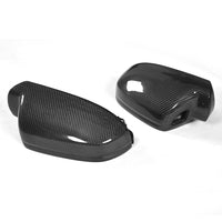 Carbon Spiegelkappen vervangkap met side assist voor Audi A4 / A5 B8.5, 8T