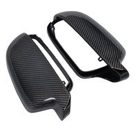 Carbon Spiegelkappen vervangkap zonder side assist voor Audi A4 / A5 B8.5, 8T