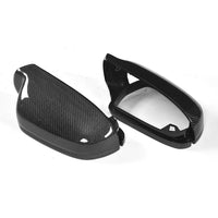 Carbon Spiegelkappen vervangkap met side assist voor Audi A4 / A5 B8.5, 8T