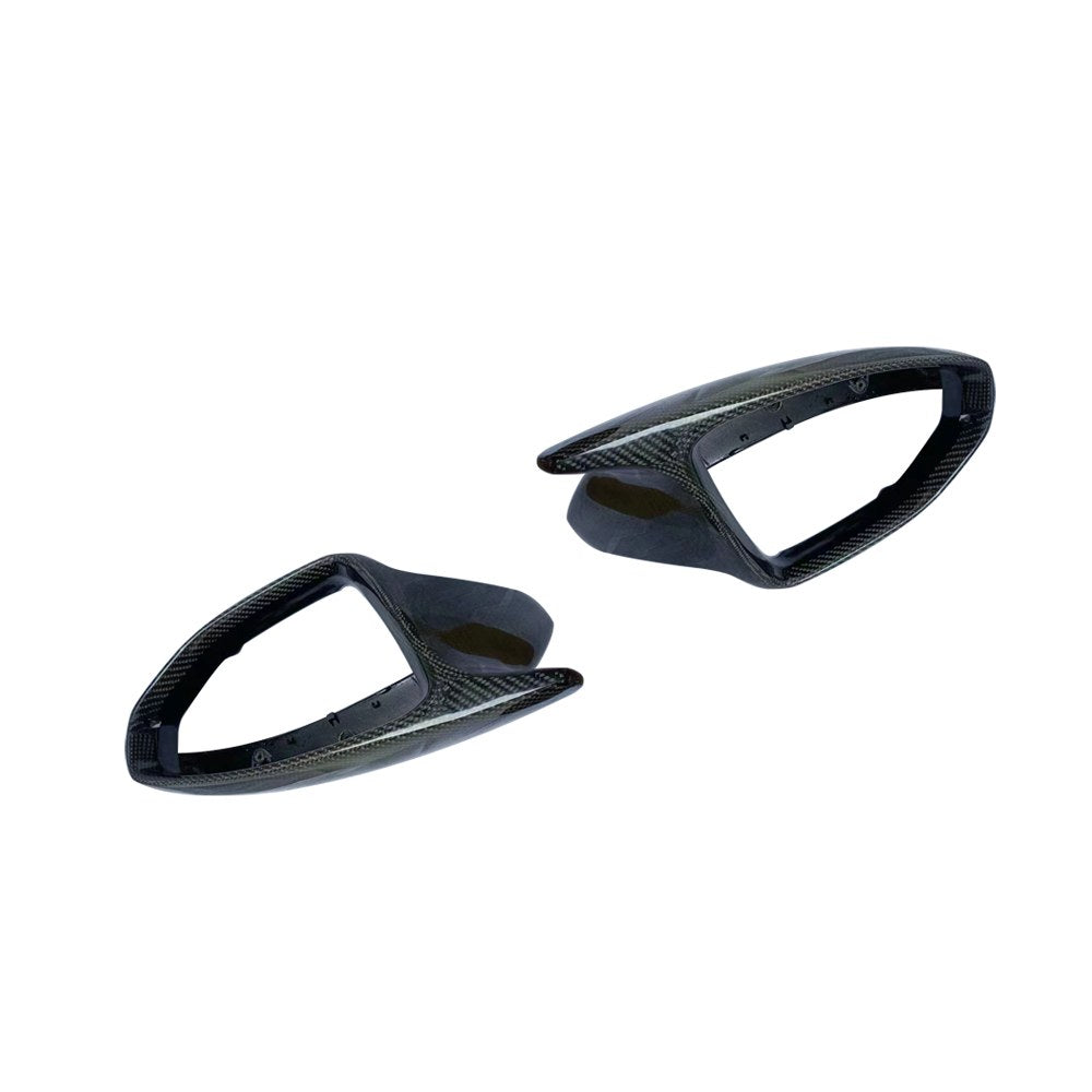 Carbon Spiegelkappen vervangkap zonder lane assist voor Audi A6 / S6 / RS6 / A7 / S7 / RS7 / A8 / S8 C8, C8, D5