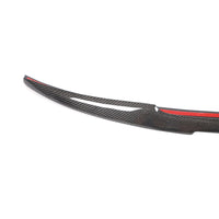 Carbon Kofferdekselspoiler slank model voor Audi A3 / S3 / RS3 Sedan 8V