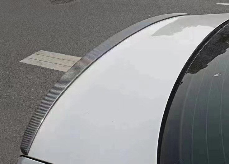 Carbon Kofferdekselspoiler laag profiel voor Audi A3 / S3 / RS3 Sedan 8Y