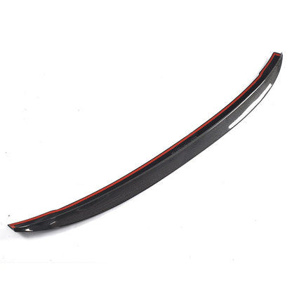 Carbon Kofferdekselspoiler laag profiel voor Audi A4 / S4 Sedan B9