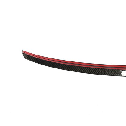 Carbon Kofferdekselspoiler slank model voor Audi A4 / S4 Sedan B9
