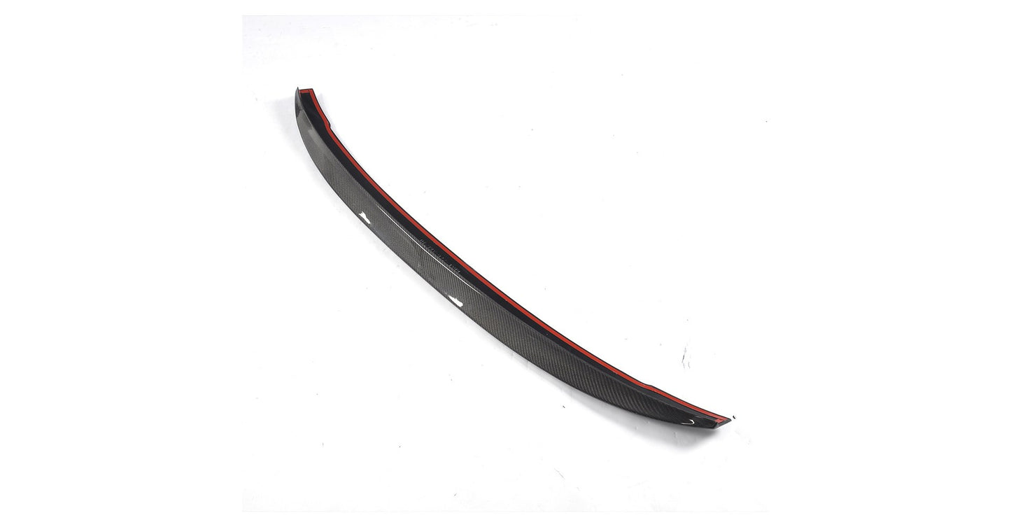 Carbon Kofferdekselspoiler laag profiel voor Audi A4 / S4 Sedan B9