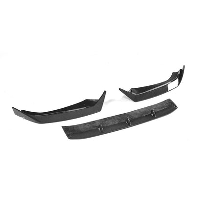 Carbon Front Splitter 3-delig voor Audi A4 / S4 Sedan B9