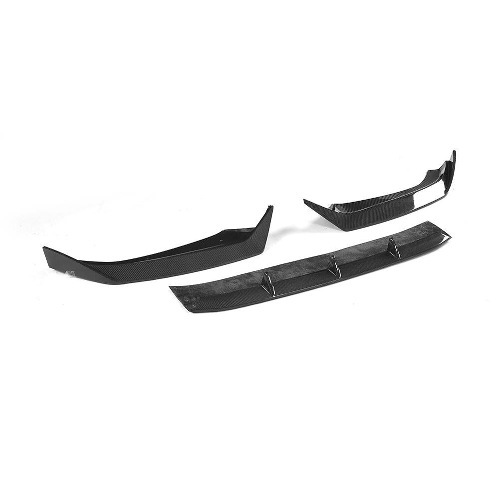 Carbon Front Splitter 3-delig voor Audi A4 / S4 Sedan B9