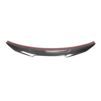 Carbon Kofferdekselspoiler breed model voor Audi A4 Sedan B8.5