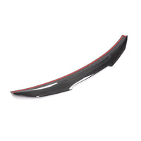 Carbon Kofferdekselspoiler breed model voor Audi A4 Sedan B8.5