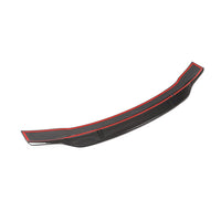 Carbon Kofferdekselspoiler met opstaande punten voor Audi A4 Sedan B8.5