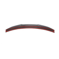 Carbon Kofferdekselspoiler breed model voor Audi A4 Sedan B8.5