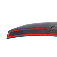 Carbon Kofferdekselspoiler breed model voor Audi A4 Sedan B8.5