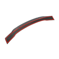 Carbon Kofferdekselspoiler met opstaande punten voor Audi A4 Sedan B8.5