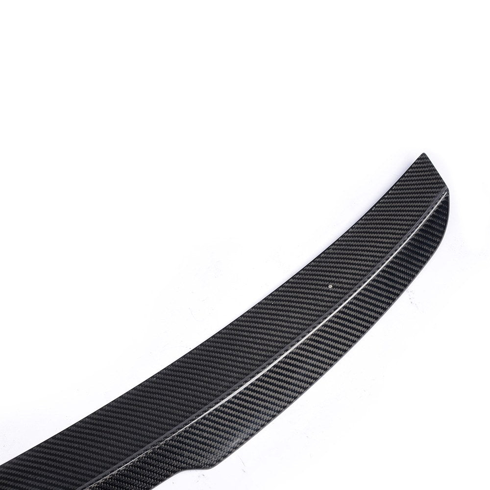 Carbon Kofferdekselspoiler gebogen model voor Audi A5 / S5 8T