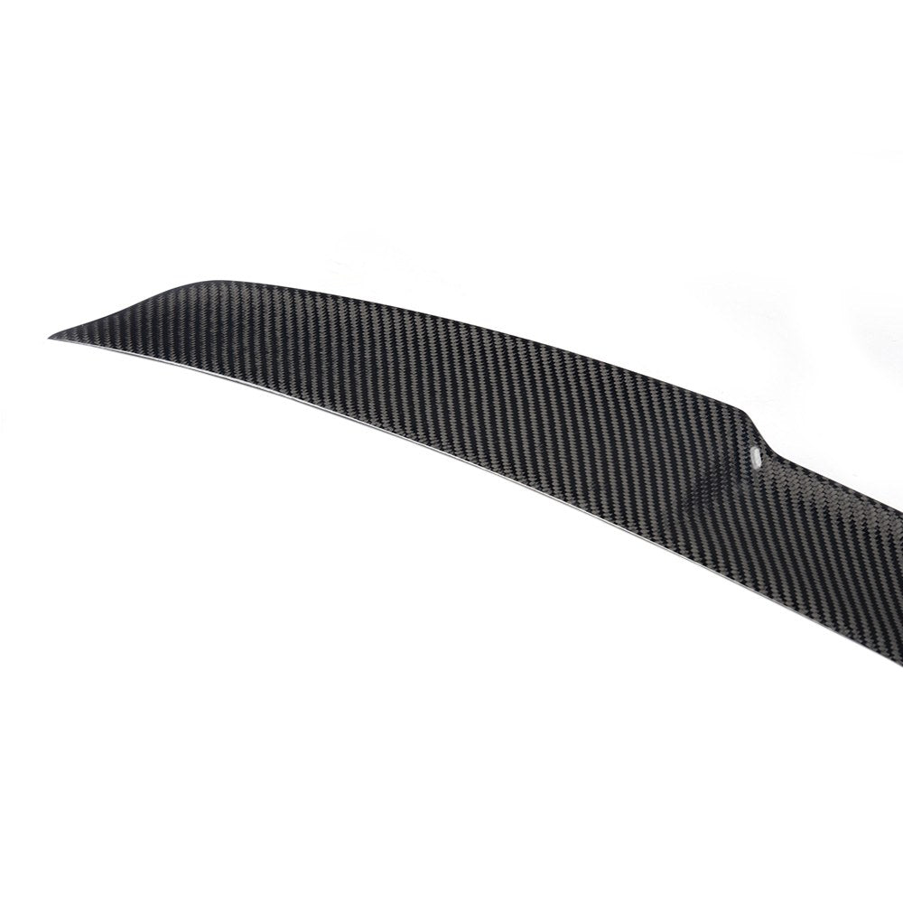 Carbon Kofferdekselspoiler gebogen model voor Audi A5 / S5 8T