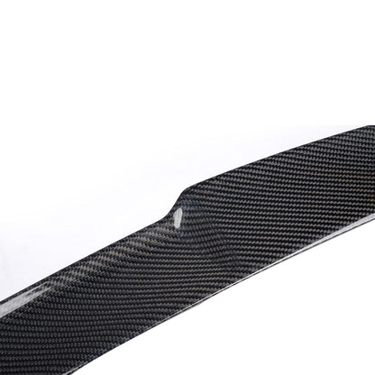 Carbon Kofferdekselspoiler gebogen model voor Audi A5 / S5 8T